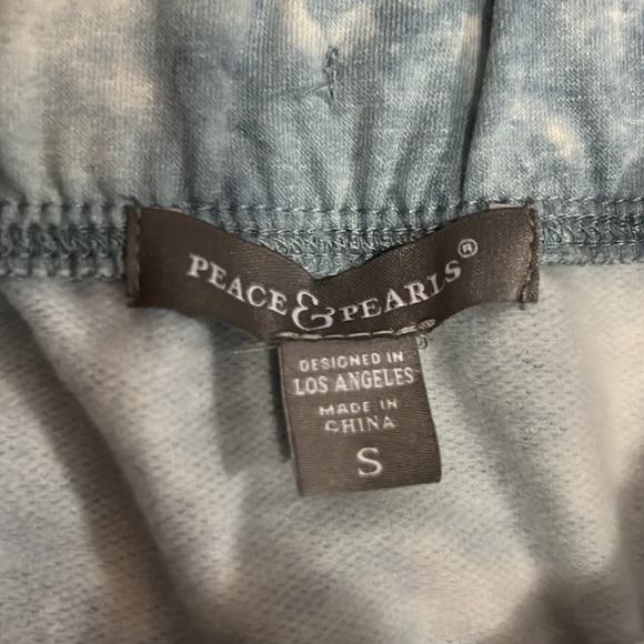 Peace & Pearls Tie Dye Pocked Skirt Sz S - Picture 4 of 6